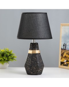 Настольная лампа «Айседора» E14 40 Вт черный-золото 23×23×40 см Risalux
