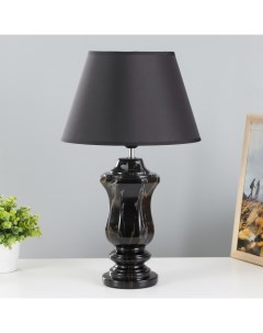 Настольная лампа «Лунет» Е27 40 Вт черный 28×28×45 см Risalux