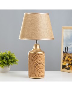 Настольная лампа «Аннет», E14, 40 Вт, коричневый, 23×23×41 см Risalux