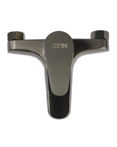Смеситель для ванны ZEIN Z3836, однорычажный, душевой набор, графит Zein