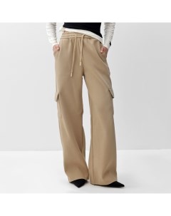 Брюки карго женские размер S, бежевые Mist