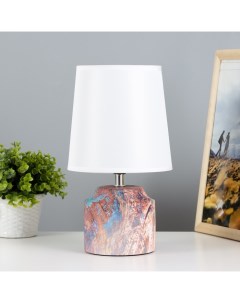 Настольная лампа «Колет» Е27 40 Вт синий-фиолетовый 16.5×16.5×29 см Risalux