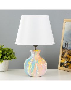 Настольная лампа «Корин» Е27 40 Вт разноцветный 22.5×22.5×32.5 см Risalux