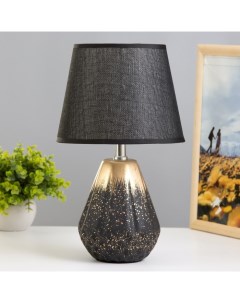 Настольная лампа «Доре» 1хE14 черный 20×20×32 см Risalux