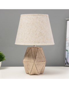 Настольная лампа «Татра» Е14 40 Вт бежевый 22×22×34 см Risalux