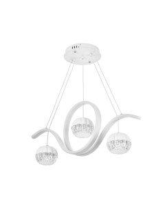 Светильник «Сантеро» LED 176 Вт 3000-6000К белый 66×8.5×100 см Bayerlux