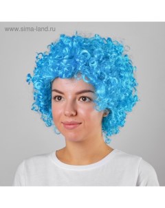 Карнавальный парик «Объём», синий Страна карнавалия