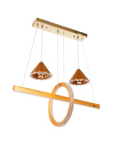 Светильник 1641/4 LED 160 Вт 3000-6000К золото 73×29.5×129 см Bayerlux