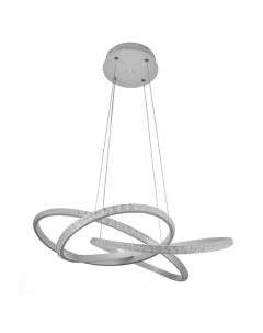 Люстра 1535/1 LED 145 Вт 3000-6000К диммер белый d.60 см Bayerlux