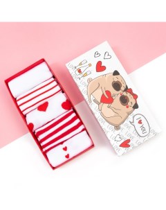 Носки женские You&I, набор 5 пар, р-р 35-38 Kaftan