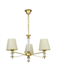 Люстра 1091/3Gd=40 Вт Е27 золото 60×60×38-78 см Bayerlux