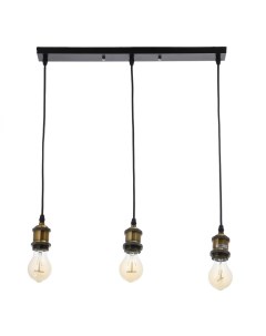 Светильник 40390/3 E27 40 Вт черный-бронза 50×6×7-107 см Bayerlux