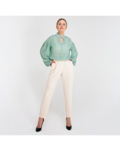 Брюки женские : Green trend, молочные, размер 42 Minaku