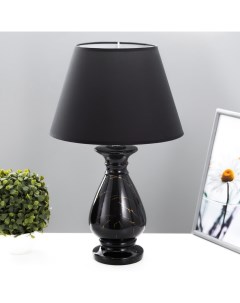 Настольная лампа «Версалия» Е27 40 Вт чёрный 30×30×49 см Risalux