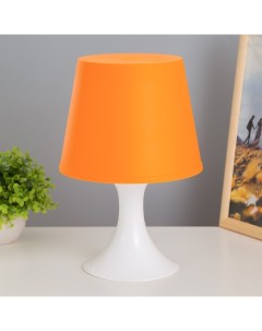 Настольная лампа «1340004», 1хE14 15W, оранжевый, d=19.5, высота 28 см Risalux