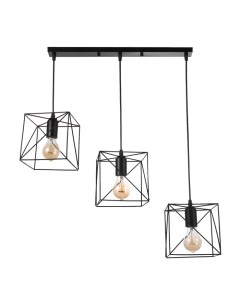 Светильник «Квадрат» 3хЕ27 40 Вт 50×15×15-104 см Bayerlux