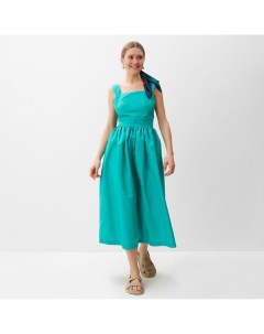 Сарафан женский : Casual Collection, бирюзовое, размер 42 Minaku