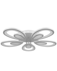 Люстра с ПДУ 59125/5WT LED 90+90 Вт 3 режима диммер белый 65×65×14 см Bayerlux