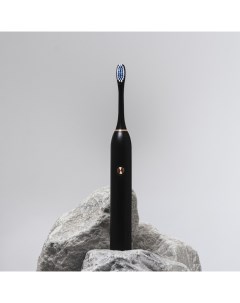 Электрическая зубная щётка Luazon LP-004, вибрационная, от 1хAA (не в компл.), черная Luazon home
