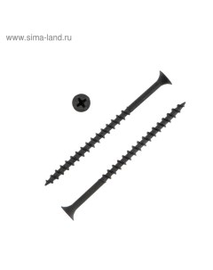 Саморез по дереву, 4.2×70 мм, фосф, крупный шаг, в упаковке 250 шт. Tundra