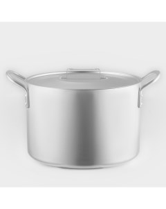 Котёл, 20 л, металлическая крышка, алюминий Белая калитва