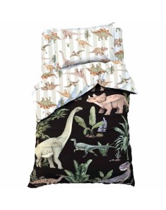 Постельное бельё 1.5-спальное «. Юрский период», бязь Этель