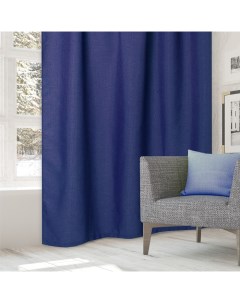 Штора портьерная "" б/держателя 200*270 Рейнбоу синий Этель