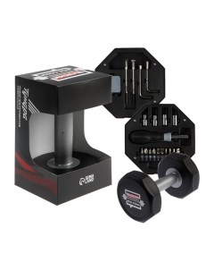 Набор инструментов, подарочный пластиковый кейс «Гантель», 20 предметов Tundra