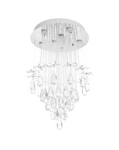 Светильник каскад «Алетта» 7xLED хром 50×50×86 см Bayerlux