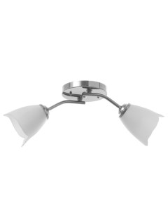 Люстра «Оникс», 2×15 Вт E27, хром, 50×15×15 см Bayerlux