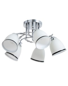 Люстра «Офелия» 5хЕ27 40т хром 55×55×25 см Bayerlux