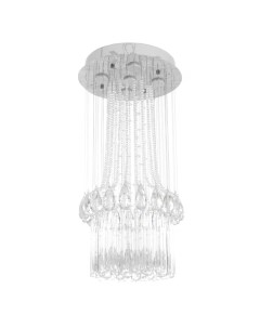 Светильник каскад «Брианна» 5xLED хром 40×40×83 см Bayerlux