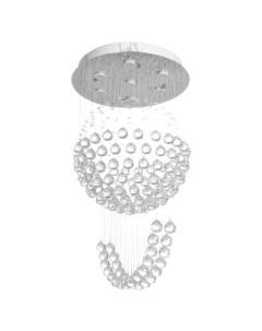 Светильник каскад «Аделисия» 7xLED хром 55×55×93 см Bayerlux