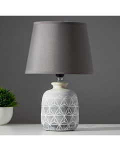 Лампа настольная 16735/1GR E14 40 Вт серый h.31 см Risalux