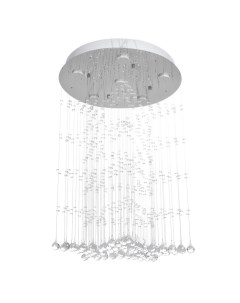 Светильник каскад «Звезда» 6xLED хром 50×50×84 см Bayerlux