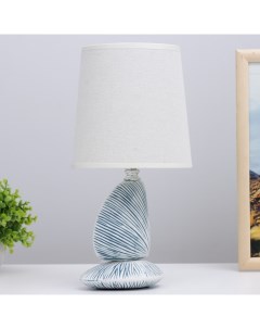 Настольная лампа «Парма» E14 40 Вт синий 15.5×15.5×32 см Risalux