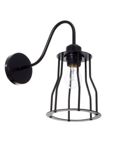 Бра 2527/1 E27 40 Вт черный Bayerlux