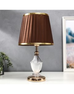 Лампа настольная 16141/1 E27 40 Вт бело-золотой 25×25×44 см Risalux