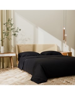 Постельное бельё 2-спальное «» Jet black, мако-сатин Этель