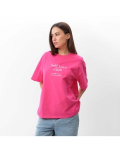 Футболка женская Selflove, розовая, размер XS (40-42) Mist