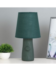 Настольная лампа «Пино» Е14 40 Вт зеленый 18×18×35 см Risalux