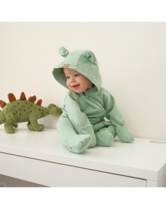 Комбинезон детский, рост 80-86 см, зелёный Minaku