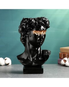 Ваза «Давид», 2.1 л, полистоун, чёрная Хорошие сувениры