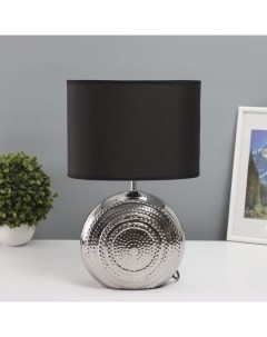 Лампа настольная 7515121TL/1 E27 40 Вт серебро 24.5×24.5×37 см Risalux
