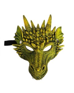Карнавальная маска «Дракон», зелёная Страна карнавалия