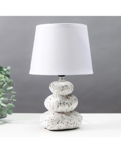 Настольная лампа 16821/1WT E14 40 Вт белый h.30 см Risalux