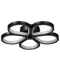 Светильник 2515/5 LED 20 Вт 4000К чёрный d.30 см Bayerlux