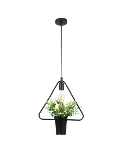 Светильник «Треугольник» черный 1×40W E27 12×34×48 см Bayerlux