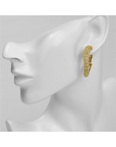 Серьги металл «Богема» восход мини, цвет золото Qf