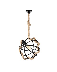 Светильник «Глоба» Е27 40 Вт черный 33×33×33-113 см Bayerlux